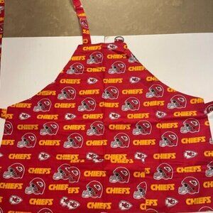 Red  Kansas City Chiefs Apron